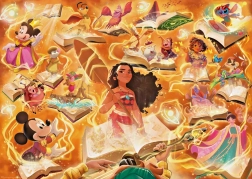 Ravensburger puzzle Disney Lorcana Glimmers of the Realm Bursztyn 1000 elementów