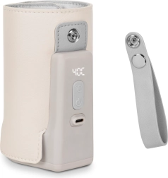 Bezprzewodowy podgrzewacz do butelek LIONELO Thermup Go Plus Beige Sand