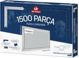 Rama do puzzli 85x60 cm biała