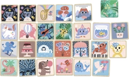 Vilac Drewniane pexeso z ilustracjami Michelle Carlslund