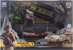 Wojskowy zestaw z łodzią podwodną