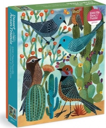 Galison puzzle Pustynni ptasi przyjaciele 1000 elementów