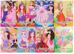 Kolorowanki dla dziewczynek – zeszyt 16 arkuszy