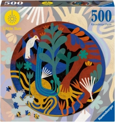 Puzzle RAVENSBURGER 500 elementów – Małe słońca: Zmiana (okrągłe)