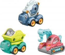 Samochód budowlany do skręcania 12 cm