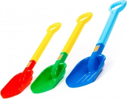 Duża plastikowa łopatka dla dzieci do piasku i na plażę