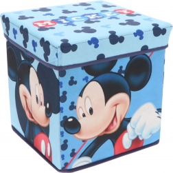 Cozy Noxxiez pudełko do przechowywania i taboret MICKEY MOUSE 30×30×30 cm