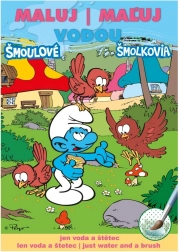 Malowanki maluj wodą A5 – Smerfy 15 × 21 cm