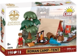 Cobi Imperium Romanum – rzymski obóz: namiot legionistów (198 elementów)