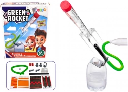 ekologiczna wodna rakieta na sprężone powietrze – eksperymenty naukowe dla dzieci (23 elementy)