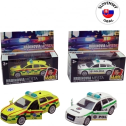 Auto ratunkowe i policyjne pullback