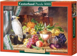 Puzzle 3000 elementów Martwa natura z papugą, Josef Schuster