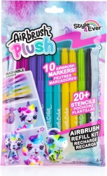 Kolorowe wkłady do aerografu