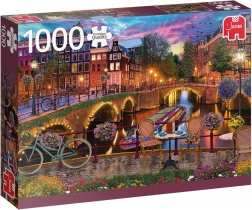 JUMBO puzzle kanały wodne w Amsterdamie – 1000 elementów