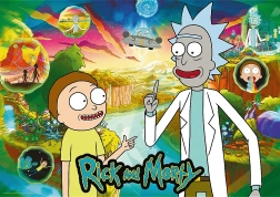 Trefl Puzzle 1000 elementów Rick i Morty
