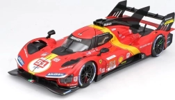 Model do samodzielnego złożenia Bburago 1:24 Ferrari Racing 499P LMH 2023 – Zwycięzca 24h Le Mans