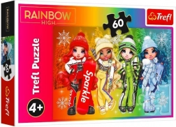 Puzzle 60 elementów Radosne lalki RAINBOW HIGH