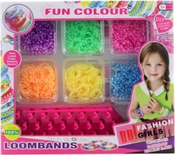 Kreatywny zestaw do tworzenia bransoletek z gumek