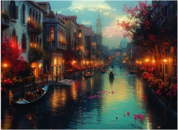 Puzzle Świt w Wenecji 1000 elementów
