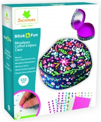 Stick & Fun - szkatułka w kształcie serca