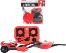 Zestaw dziecięcych naczyń do kuchni w woreczku