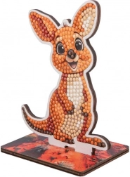 Malowanie diamentowe Na Ziemi: Kangur