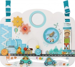 Drewniana sensoryczna tablica aktywności Dzieci świata