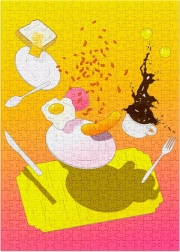 Puzzle CLOUDBERRIES Breakfast 500 elementów