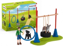 Schleich Farm World psie boisko i zestaw agility