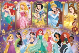 Puzzle Disney Księżniczki 160 elementów - Portrety Księżniczek