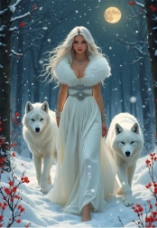 Puzzle BLUEBIRD Wilcza królowa 1000 elementów