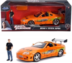 Szybcy i wściekli Toyota Supra 1995 1:24 z figurką Briana O’Connera