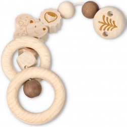 Zawieszana zabawka na wózek wiewiórka