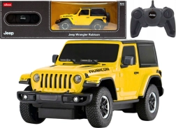 R/C Auto Jeep Wrangler JL Rubicon żółty 1:24