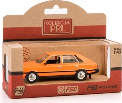 Metalowy model FSO Polonez 1:43 – pomarańczowy
