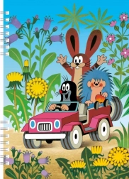 Notatnik A5 z Pierścieniowym Wiązaniem - Krecik