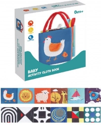 Sensoryczna książeczka dla najmłodszych – kontrastowe obrazki i aktywności