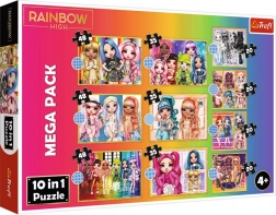 Trefl Puzzle Rainbow High Mega Pack 10w1