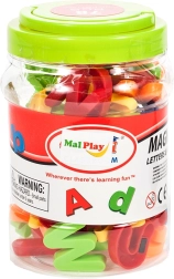 Magnetyczne litery i cyfry dla dzieci, 78 szt.