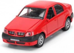 Metalowy samochód z dźwiękiem i światłem