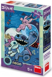 Puzzle Lilo & Stitch Neon 100 XXL Części
