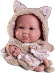 Realistyczna lalka bobas Antonio Juan Luca z miękkim ciałem 42 cm