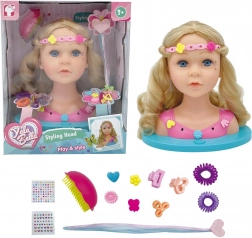 Głowa do czesania z efektami 24 cm