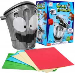 Zabawny kosz na śmieci