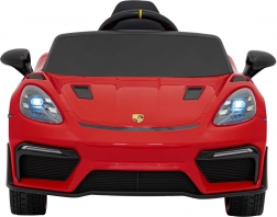 Dziecięcy samochód elektryczny Porsche 718 Spyder RS – Czerwony