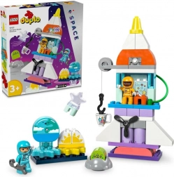 LEGO® DUPLO® 10422 Kosmiczna przygoda z promem 3 w 1