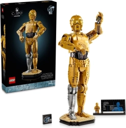 LEGO Star Wars C-3PO – kolekcjonerska figurka wystawowa