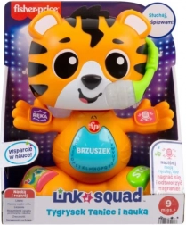 Edukacyjna zabawka Link Squad Tygr Tancerz i edukacyjny