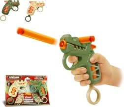 Kieszonkowe naciągane pistolety HUNTSMAN, 13 cm, zestaw 2 szt.