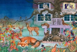 Puzzle Nocna wizyta 100 elementów SCHMIDT